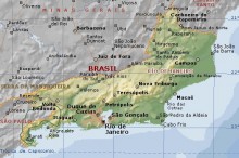 Mapa Estado Rio de Janeiro / Divulgação