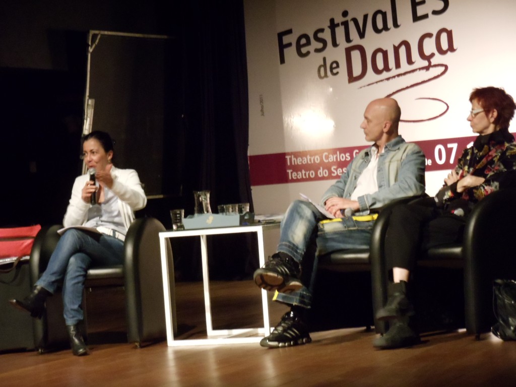 Sonia Sobral, Armando Aurich e Vera Sala debatem aspectos da dança no século XXI